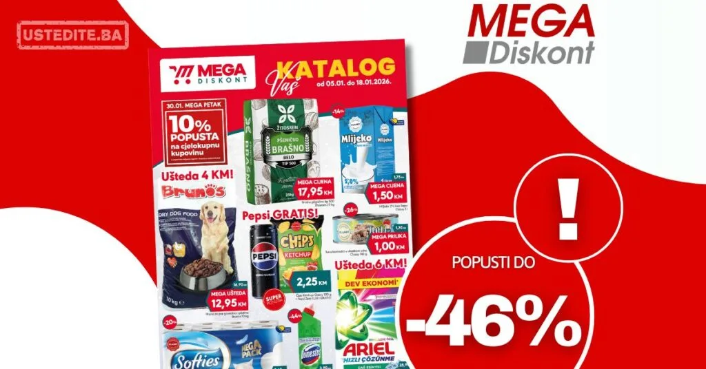 Mega Diskont katalog 5-18.1.2026.