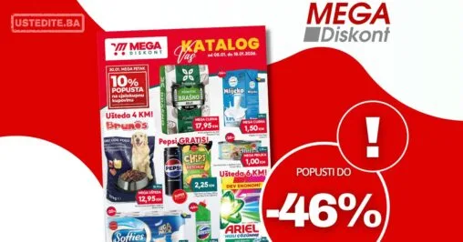 Mega Diskont katalog 5-18.1.2026.