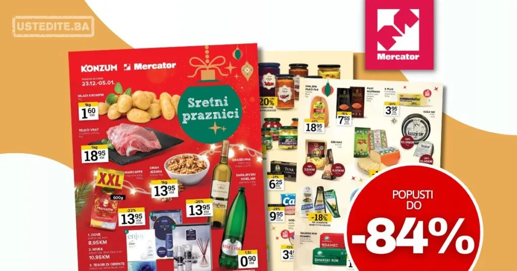 Mercator katalog 23.12.2025-5.1.2026.