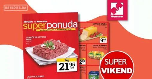 Mercator vikend akcija 25-31.12.2025.