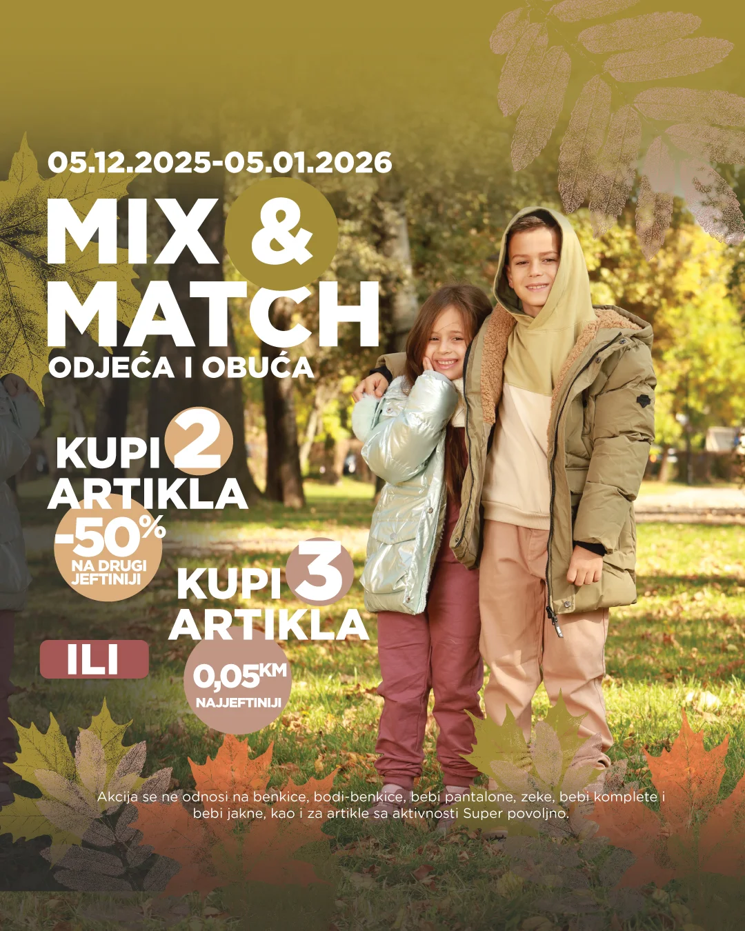 Aksa MIX&MATCH ODJEĆA 5.12.2025-5.1.2026.
