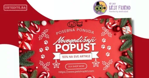 Pet shop Best Friend NOVOGODIŠNJA RASPRODAJA - do isteka zaliha