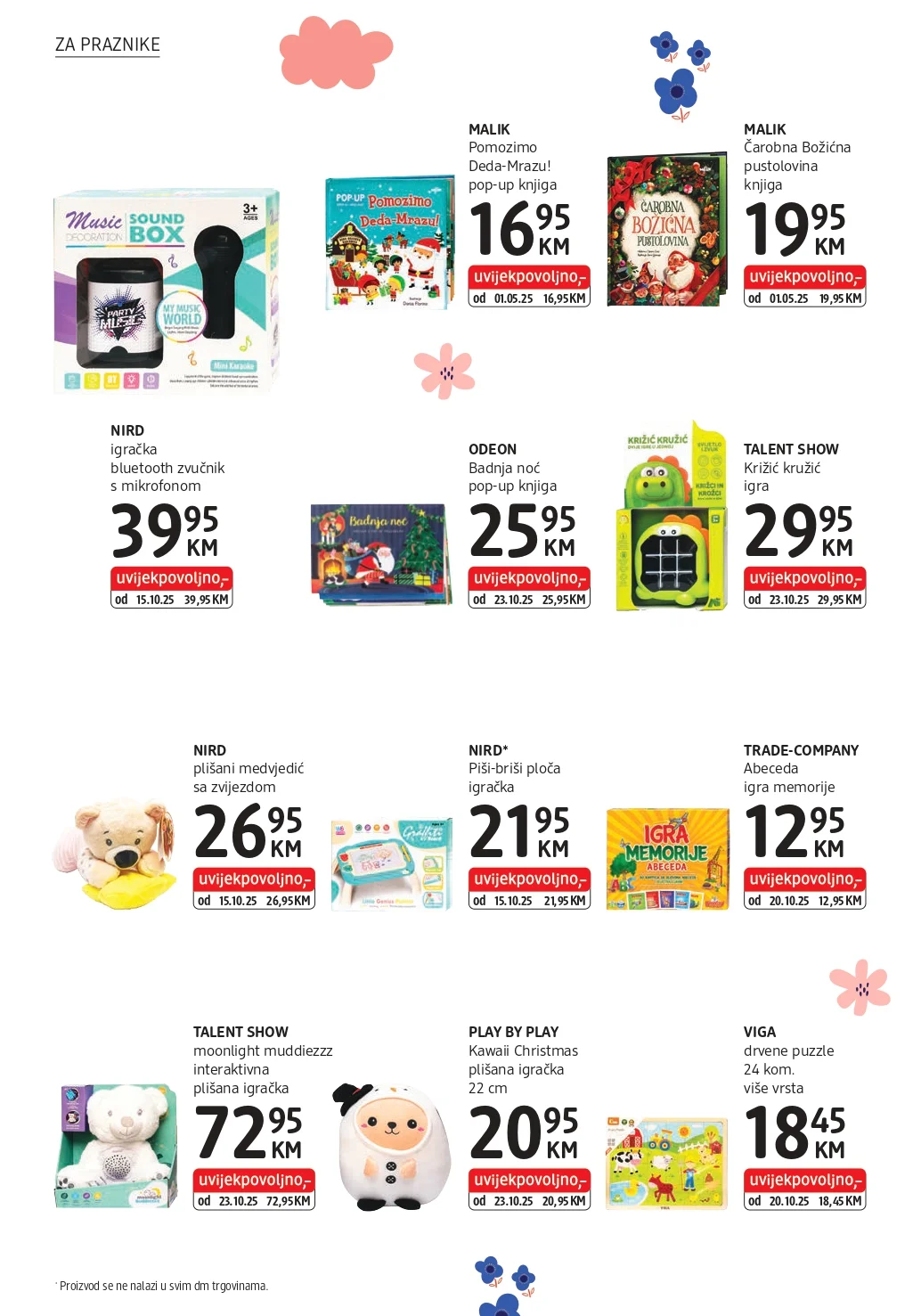 dm Katalog PRAZNIČNA PONUDA 1.12.2025-13.1.2026.