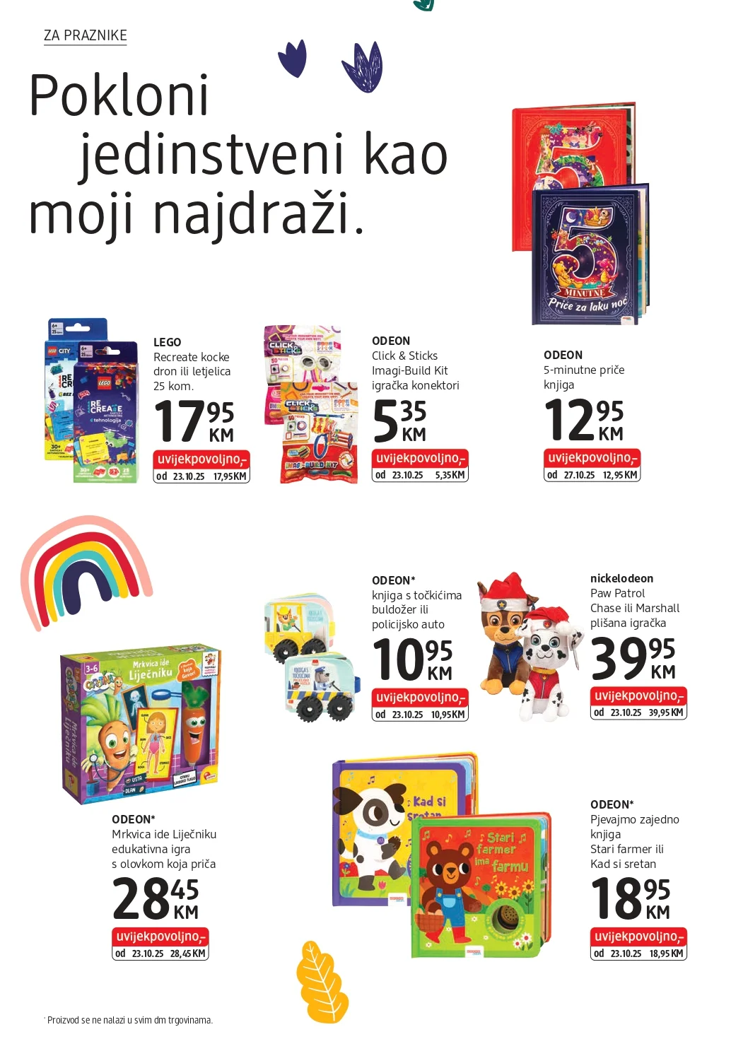 dm Katalog PRAZNIČNA PONUDA 1.12.2025-13.1.2026.
