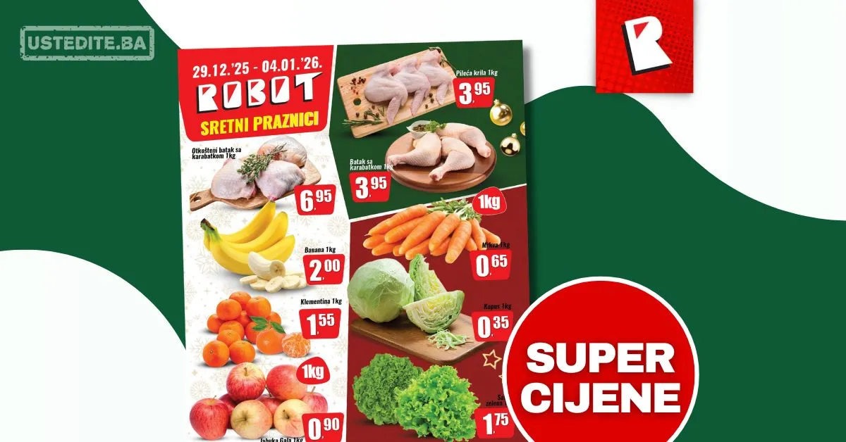 Robot super akcija 29.12.2025-4.1.2026.