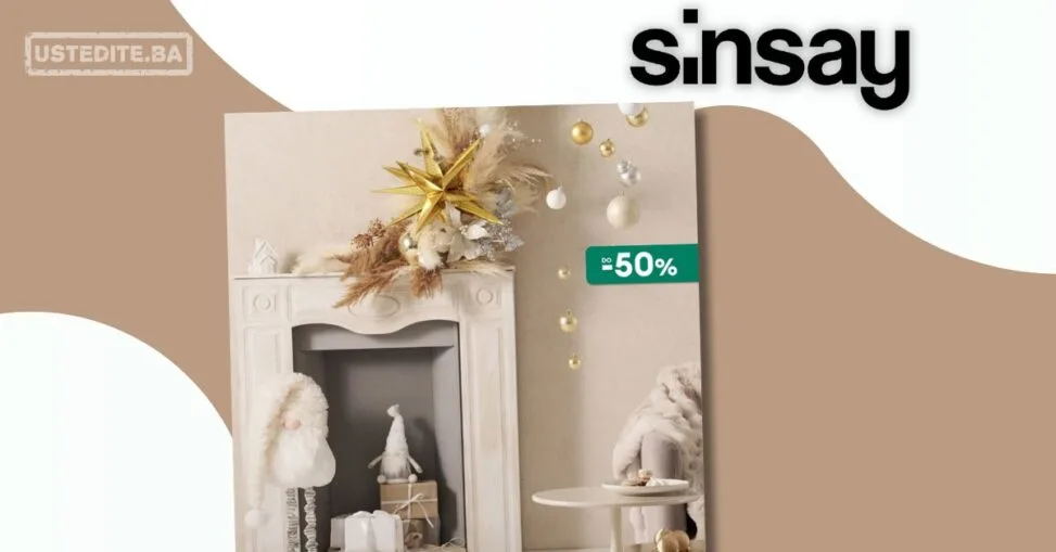 Sinsay SNIŽENJE do 50% 10-17.12.2025.