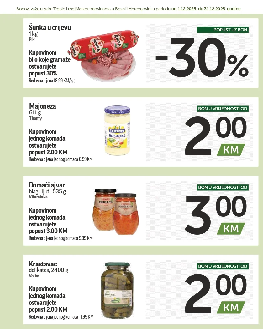 Tropic BONBONJERA 1-31.12.2025.