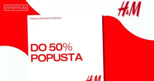 H&M SEZONSKO SNIŽENJE do 50% 10.12.2025-5.1.2026.