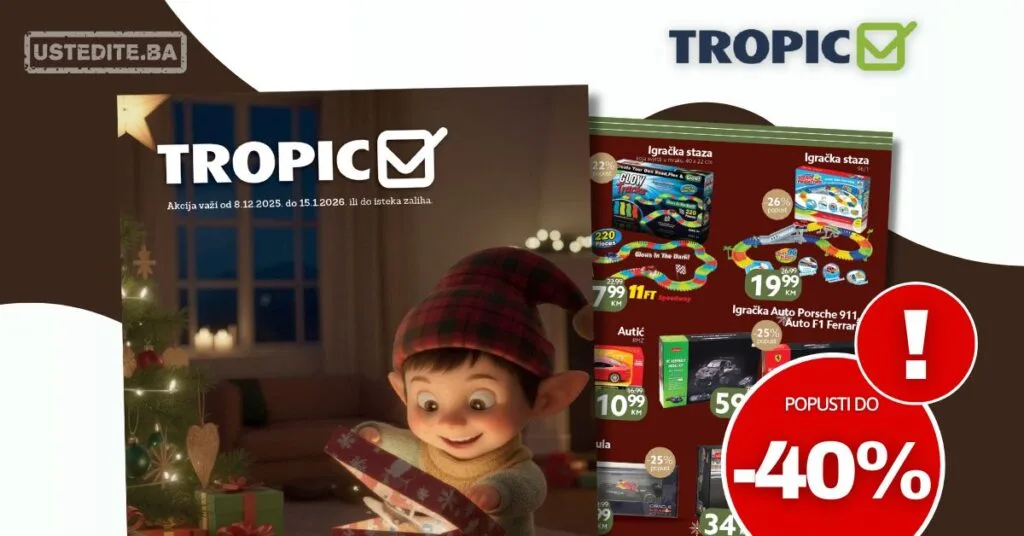Tropic katalog IGRAČAKA 8.12.2025–15.1.2026.