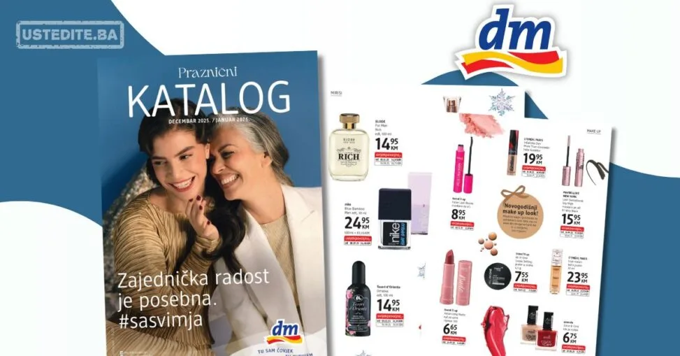 dm Katalog PRAZNIČNA PONUDA 1.12.2025-13.1.2026.