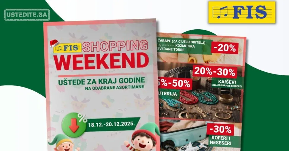 Fis katalog SHOPPING WEEKEND 18-20.12.2025.