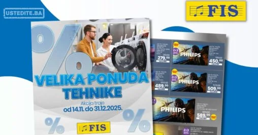 Fis akcija TEHNIKA sniženje do 31.12.2025.