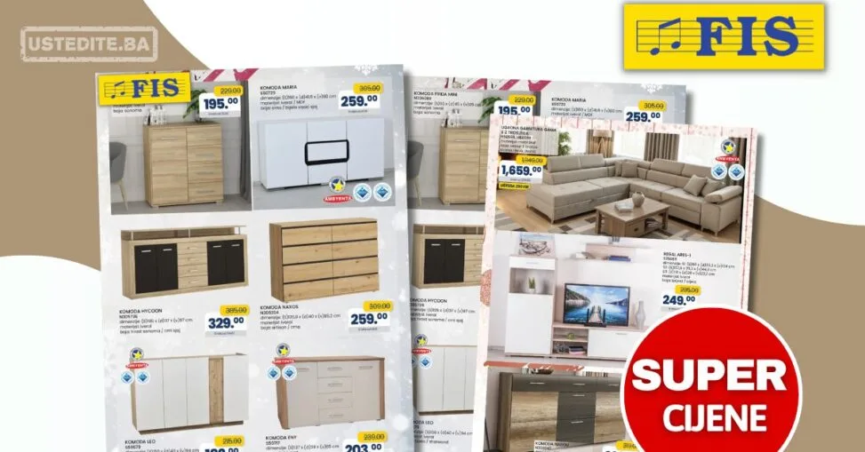 Fis NAMJEŠTAJ 23.12.2025-12.1.2026.