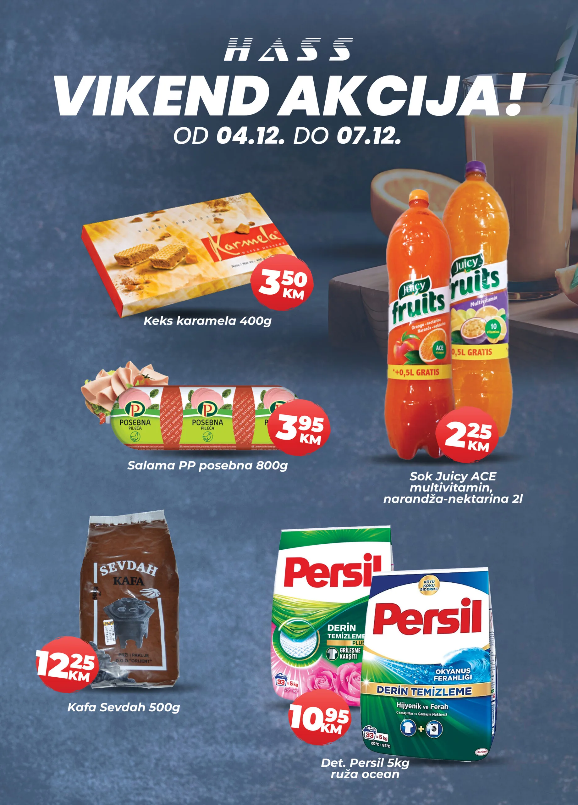 Hass komerc vikend akcija 4-7.12.2025.