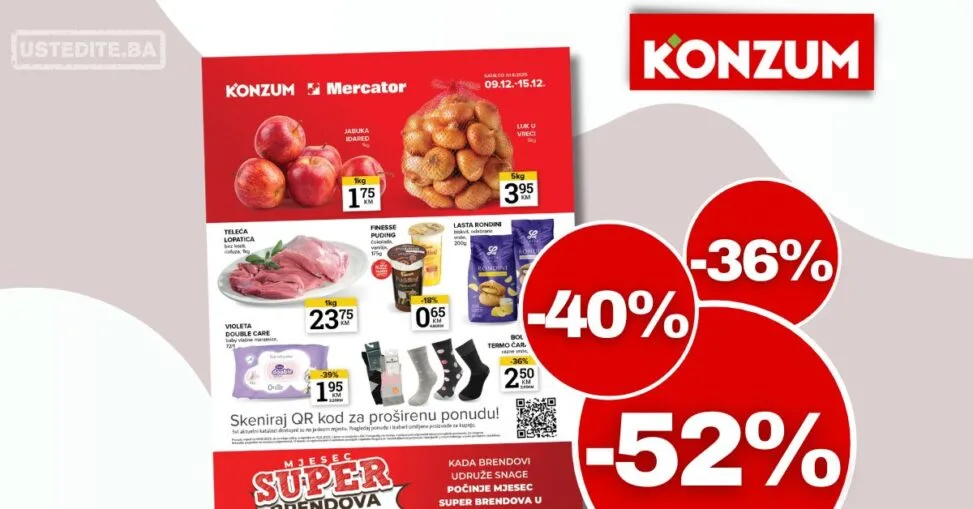 Konzum katalog 9-15.12.2025.