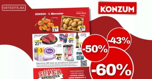Konzum katalog 2-8.12.2025.