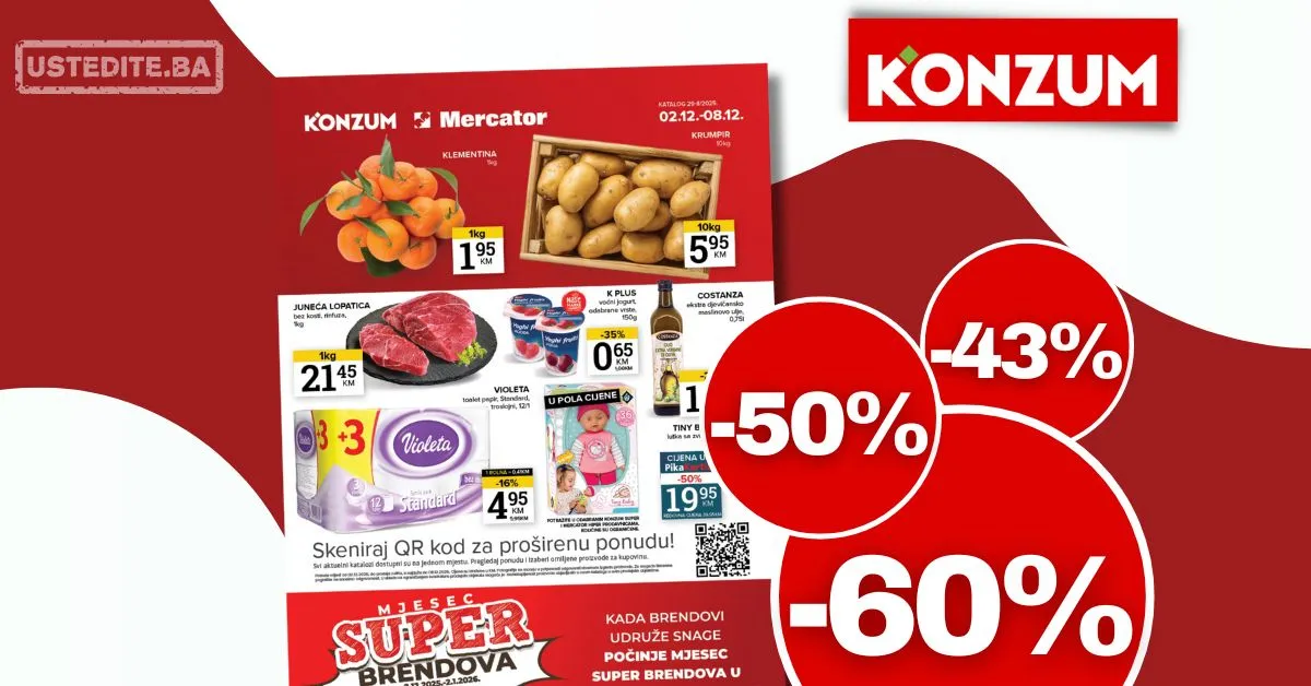 Konzum katalog 2-8.12.2025.