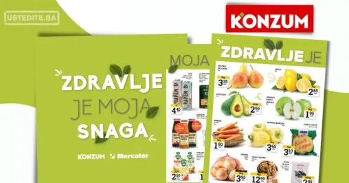 Konzum ZDRAVE NAMIRNICE 2-8.12.2025.
