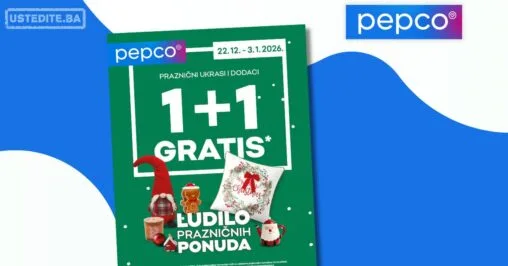 Pepco 1+1 GRATIS 22.12.2025-3.1.2026.