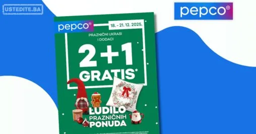 Pepco 2+1 GRATIS 18-21.12.2025.