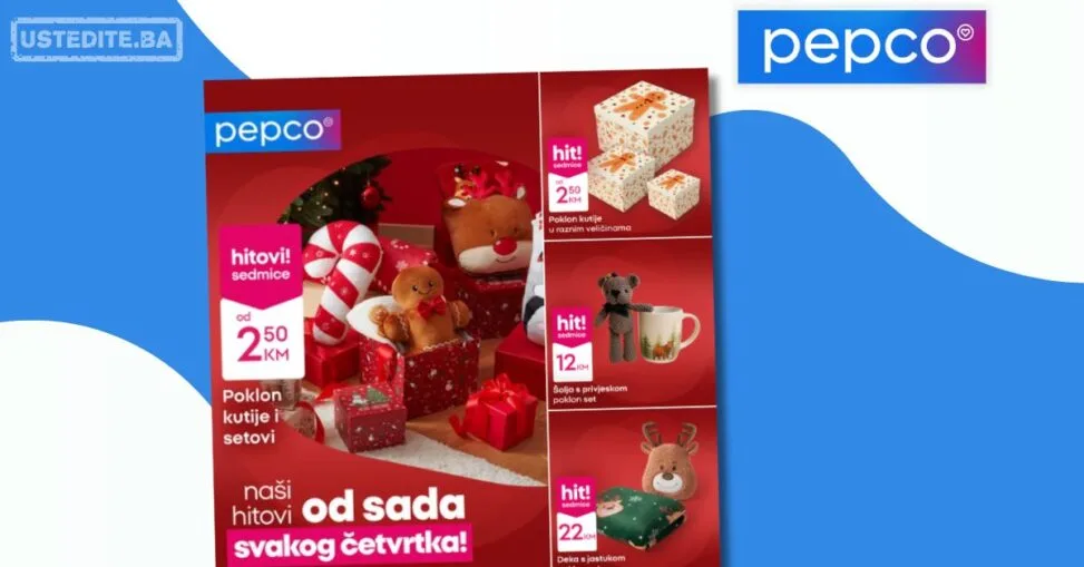 Pepco hitovi sedmice – poklon setovi 11-17.12.2025.