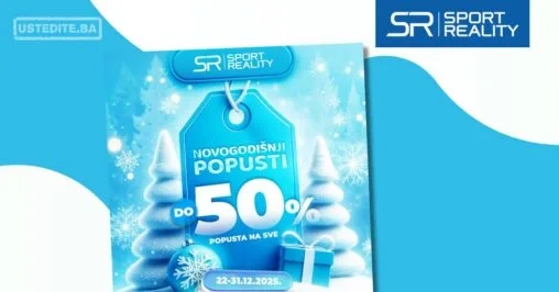 Sport Reality NOVOGODIŠNJI POPUSTI do 50% 22-31.12.2025.