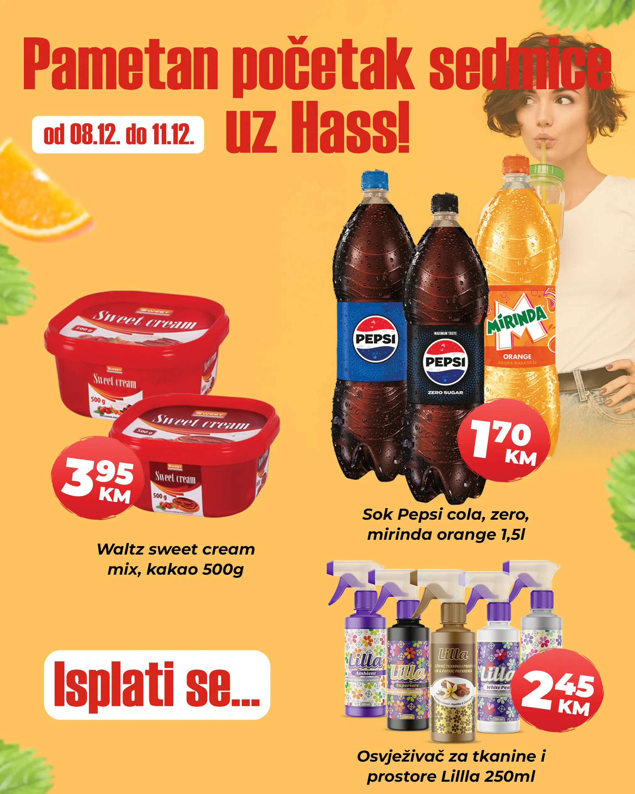 Hass komerc akcija za početak sedmice 8-11.12.2025.