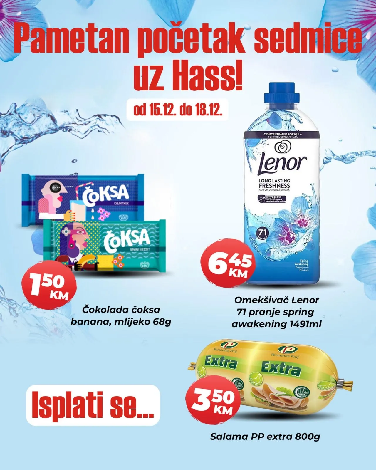 Hass komerc akcija za početak sedmice 15-18.12.2025.