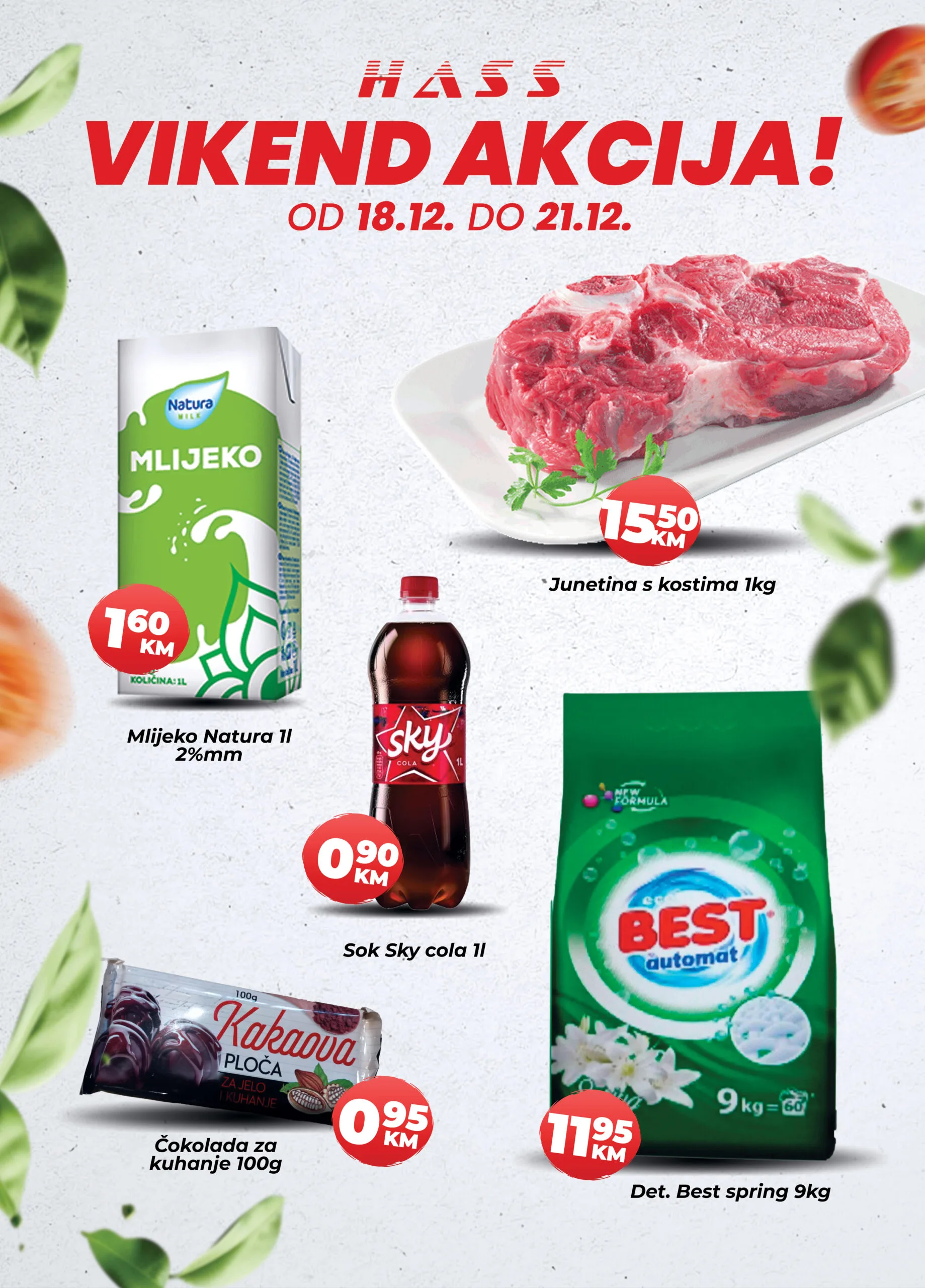 Hass komerc vikend akcija 18-21.12.2025.