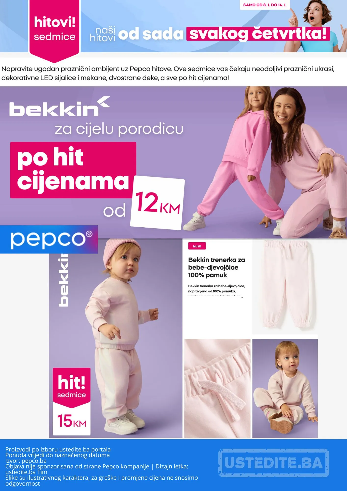 Pepco HITOVI SEDMICE