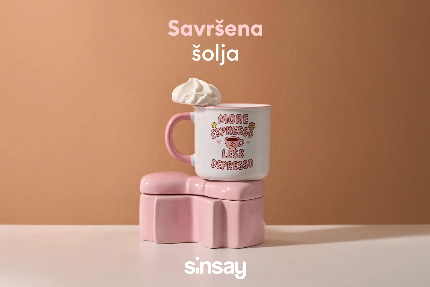 Sinsay akcija: keramičke šolje već od 6,45 KM – januar 2026.