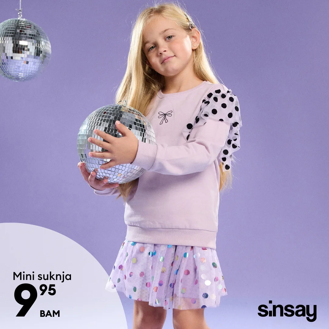 Sinsay akcija: PARTY kolekcija januar 2026.