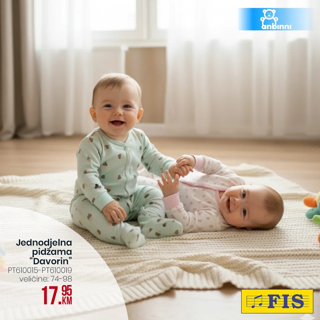 Fis akcija ODJEĆA ZA BEBE - januar 2026.