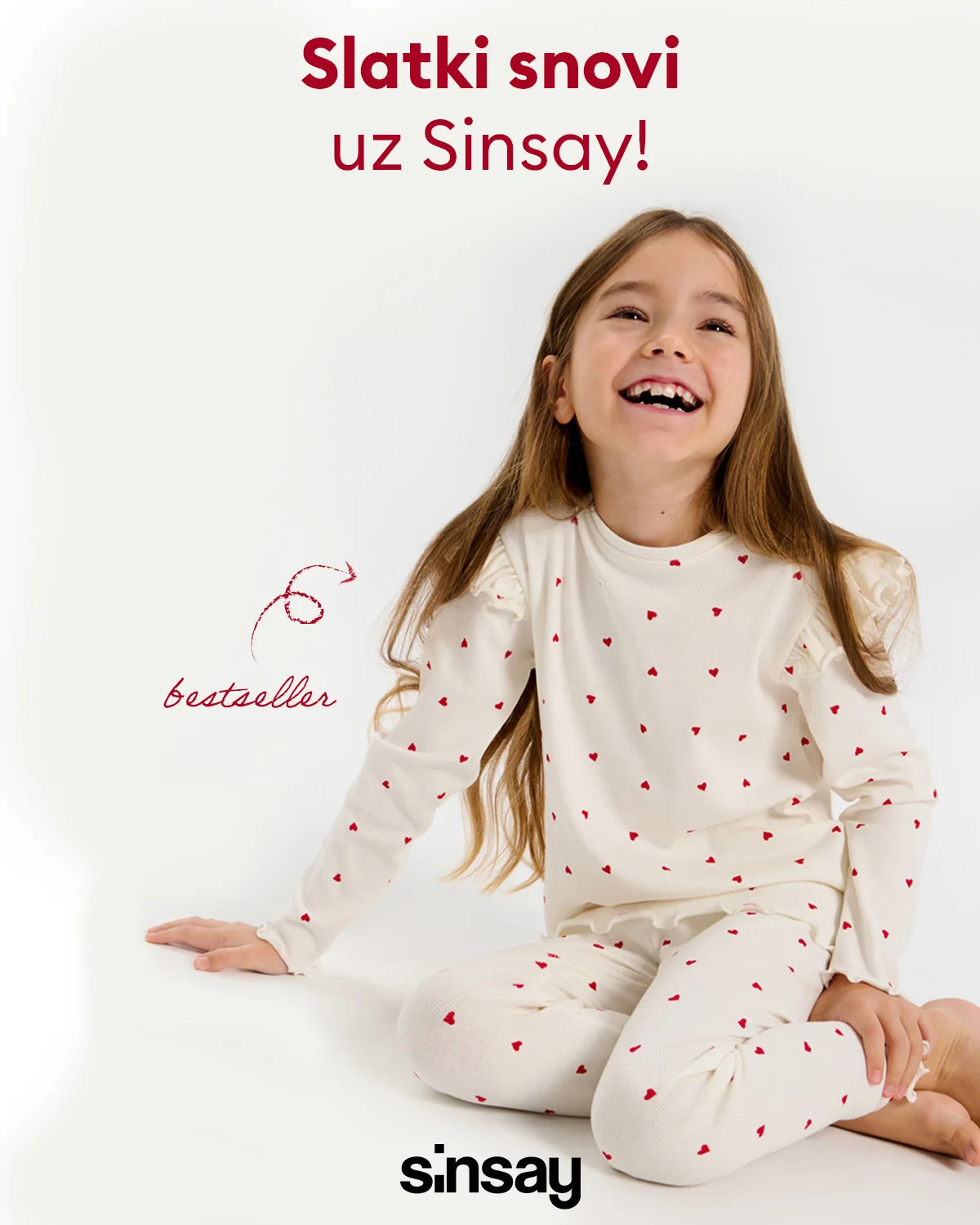 Sinsay akcija - dječije pidžame januar 2026.