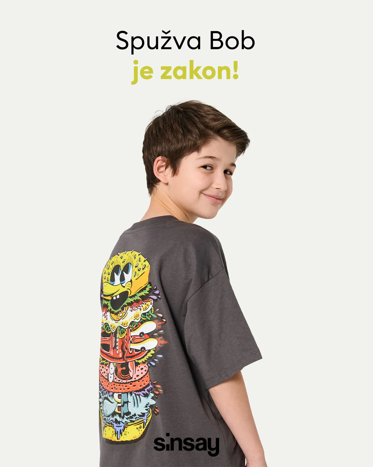 Sinsay akcija: SpongeBob kolekcija januar/februar 2026.