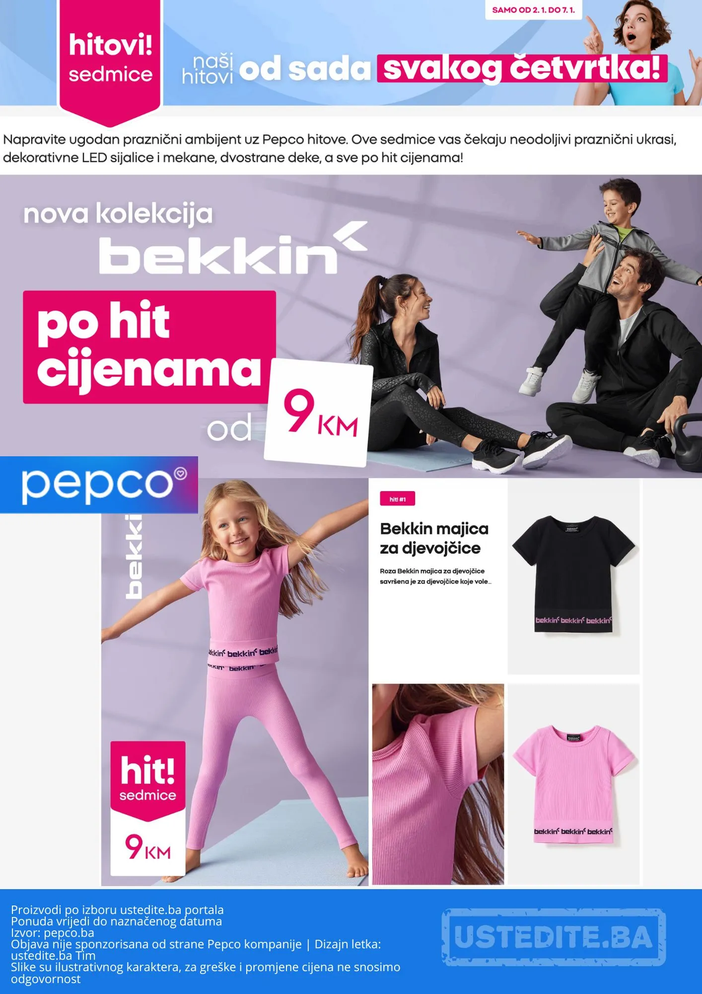 Pepco HITOVI SEDMICE