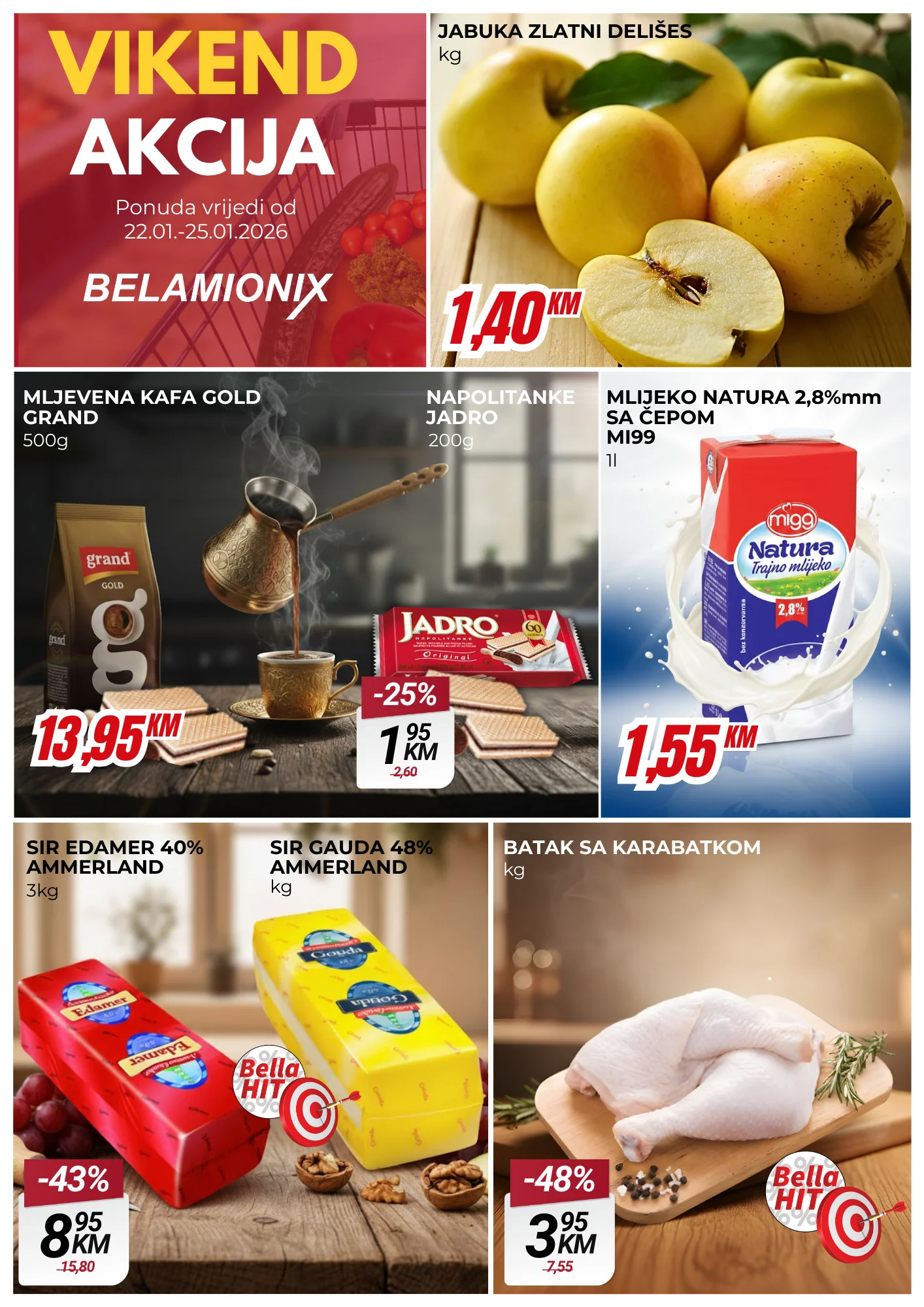 Belamionix vikend akcija 22-25.1.2026.