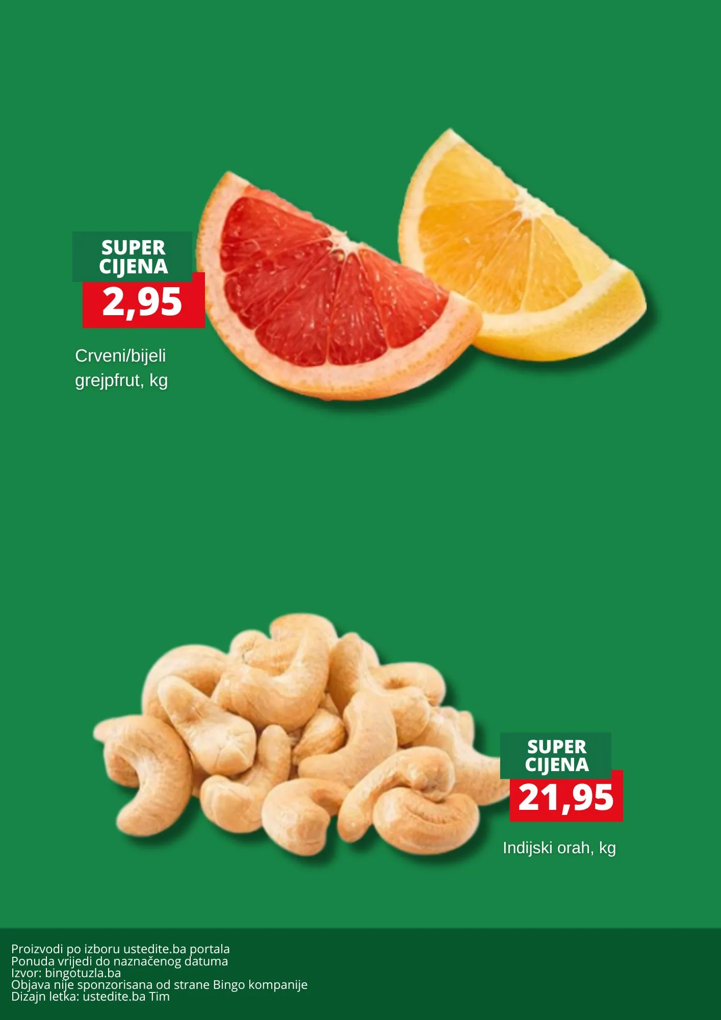 Bingo akcija SVEJŽA PONUDA