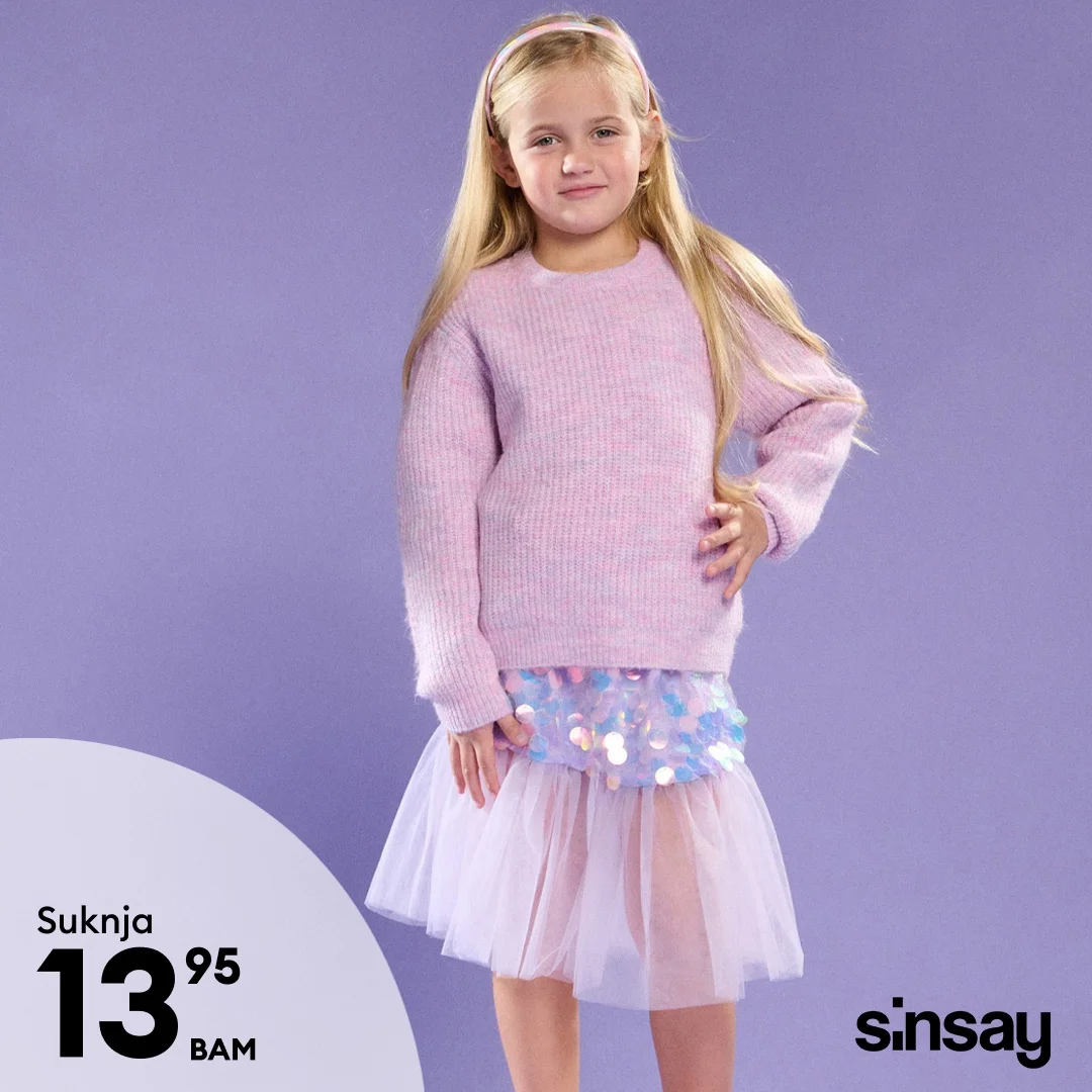 Sinsay akcija: PARTY kolekcija januar 2026.