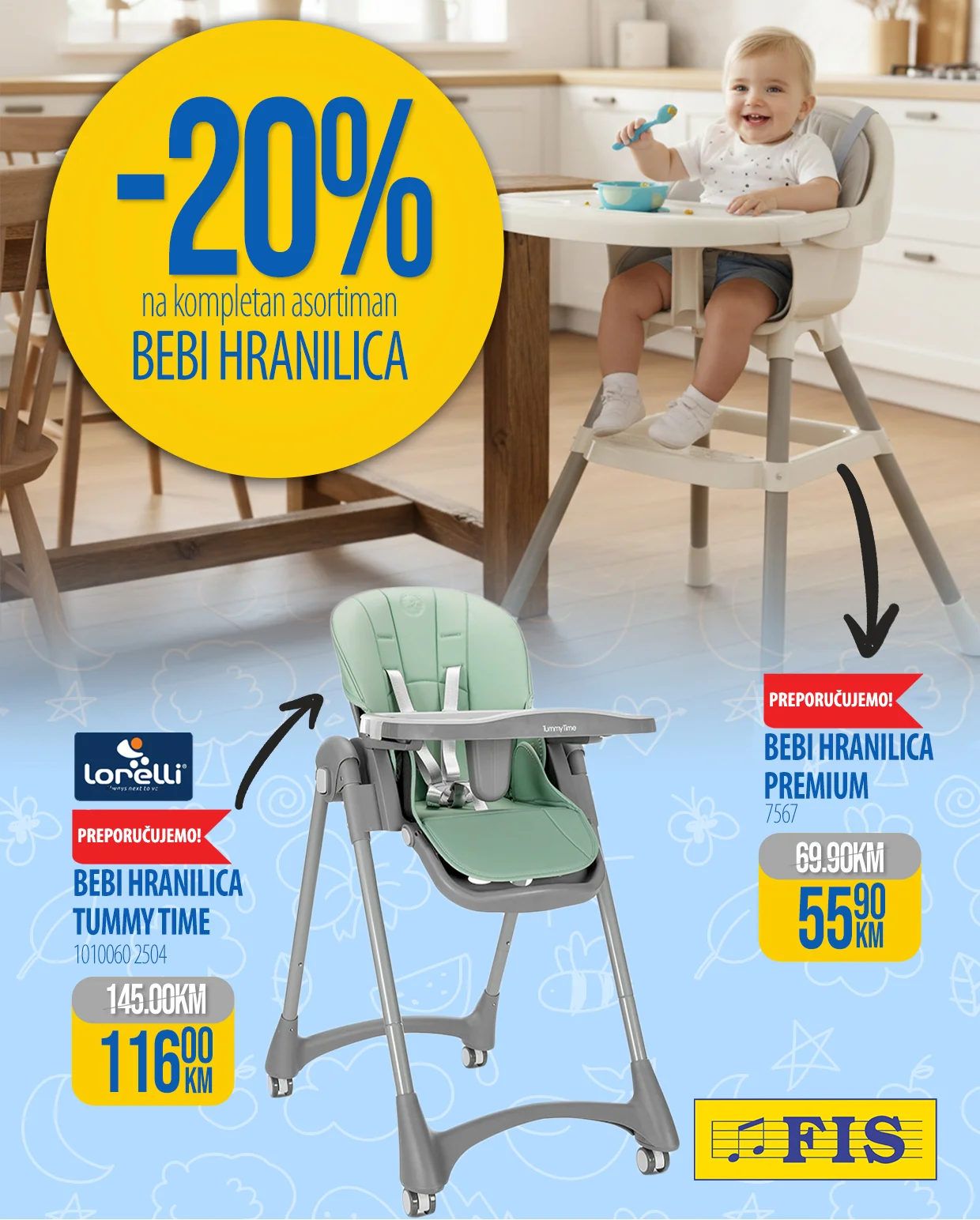 Fis akcija BEBI OPREMA 23-26.1.2026.