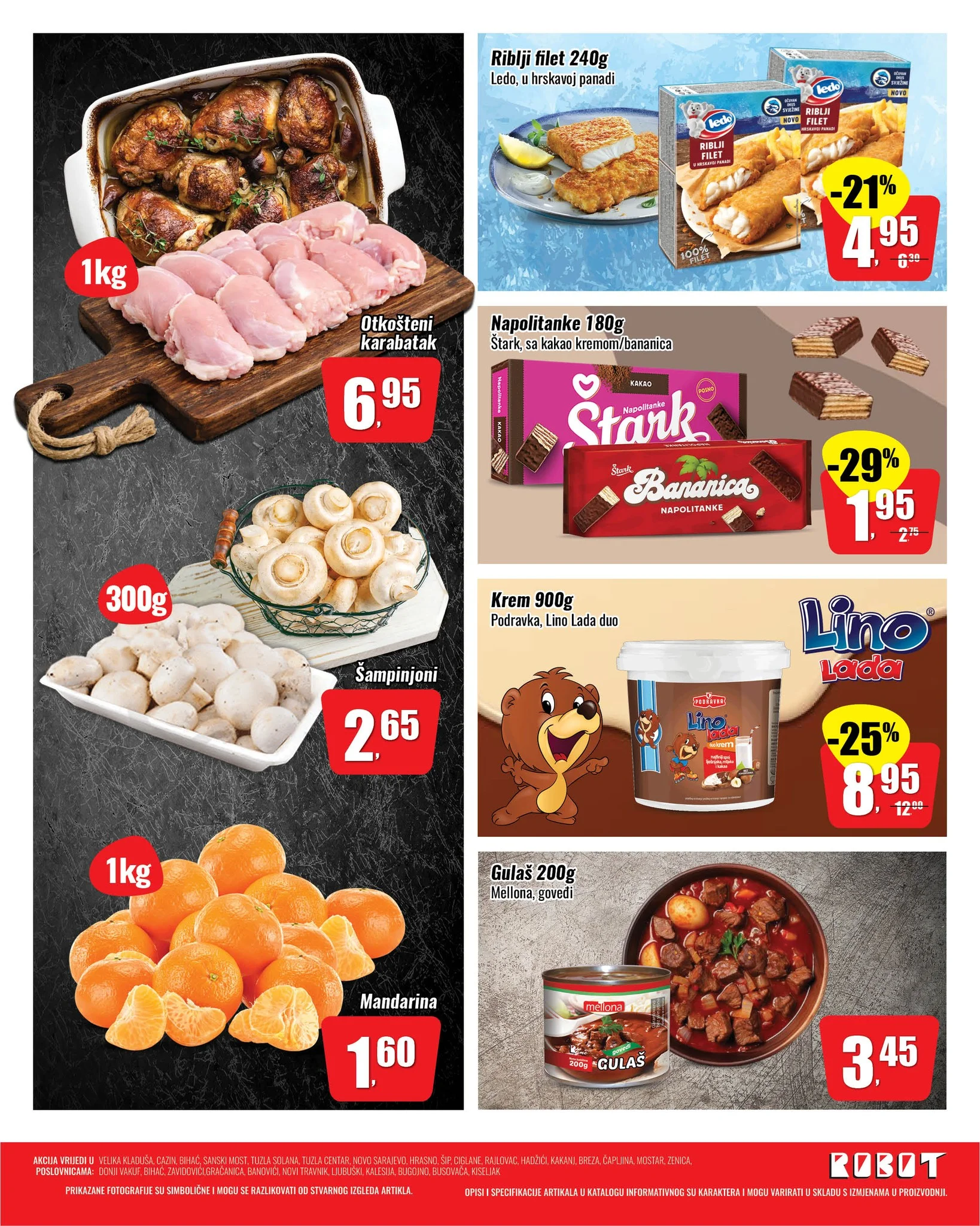 Robot akcija za početak sedmice 26-28.1.2026.