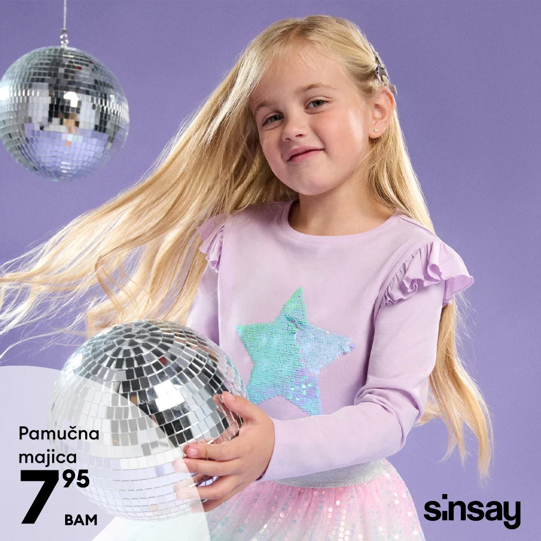 Sinsay akcija: PARTY kolekcija januar 2026.