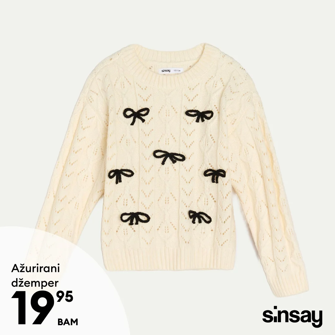 Sinsay dječija odjeća - januar 2026.