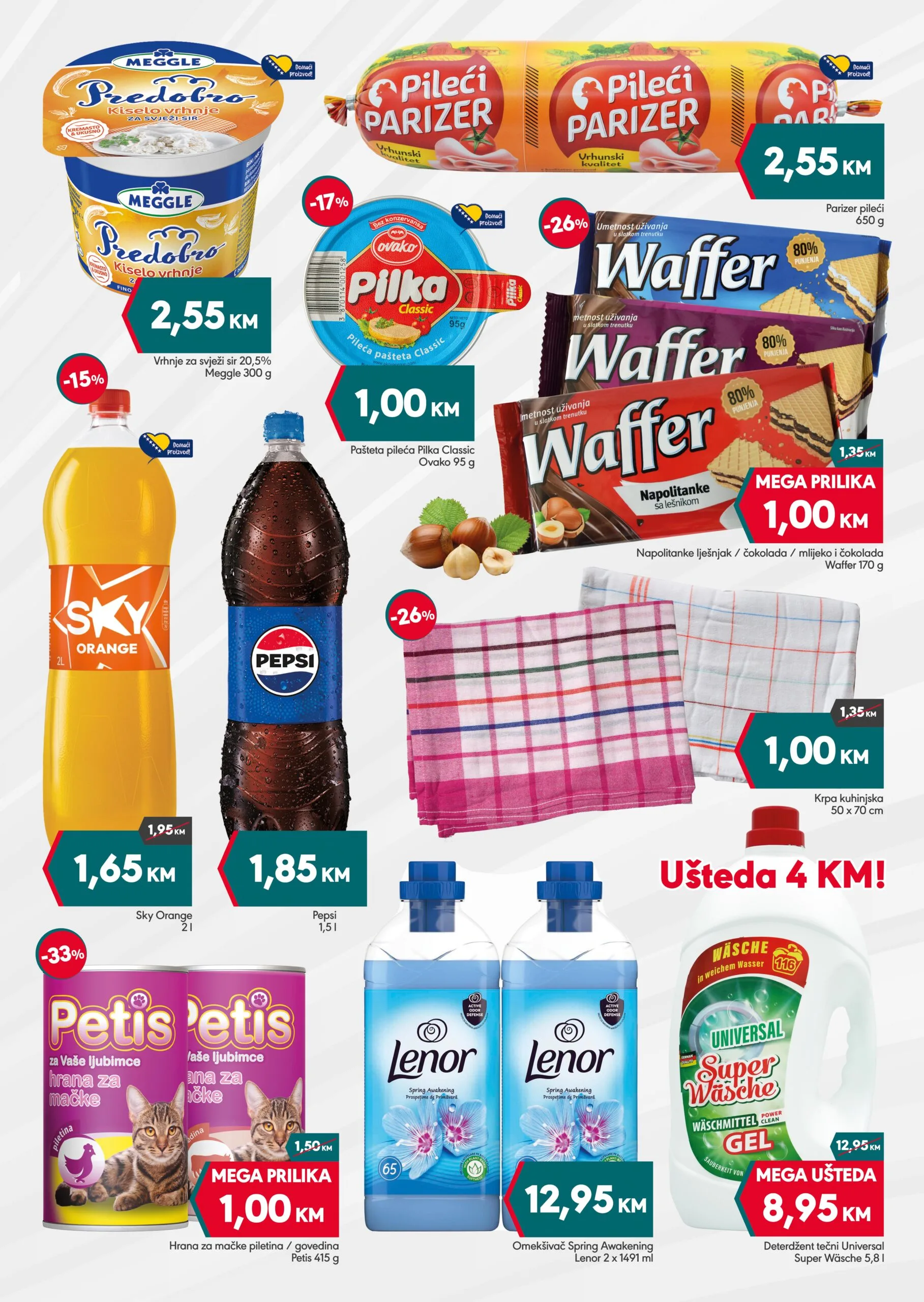 Mega Diskont vikend akcija 15-18.1.2026.