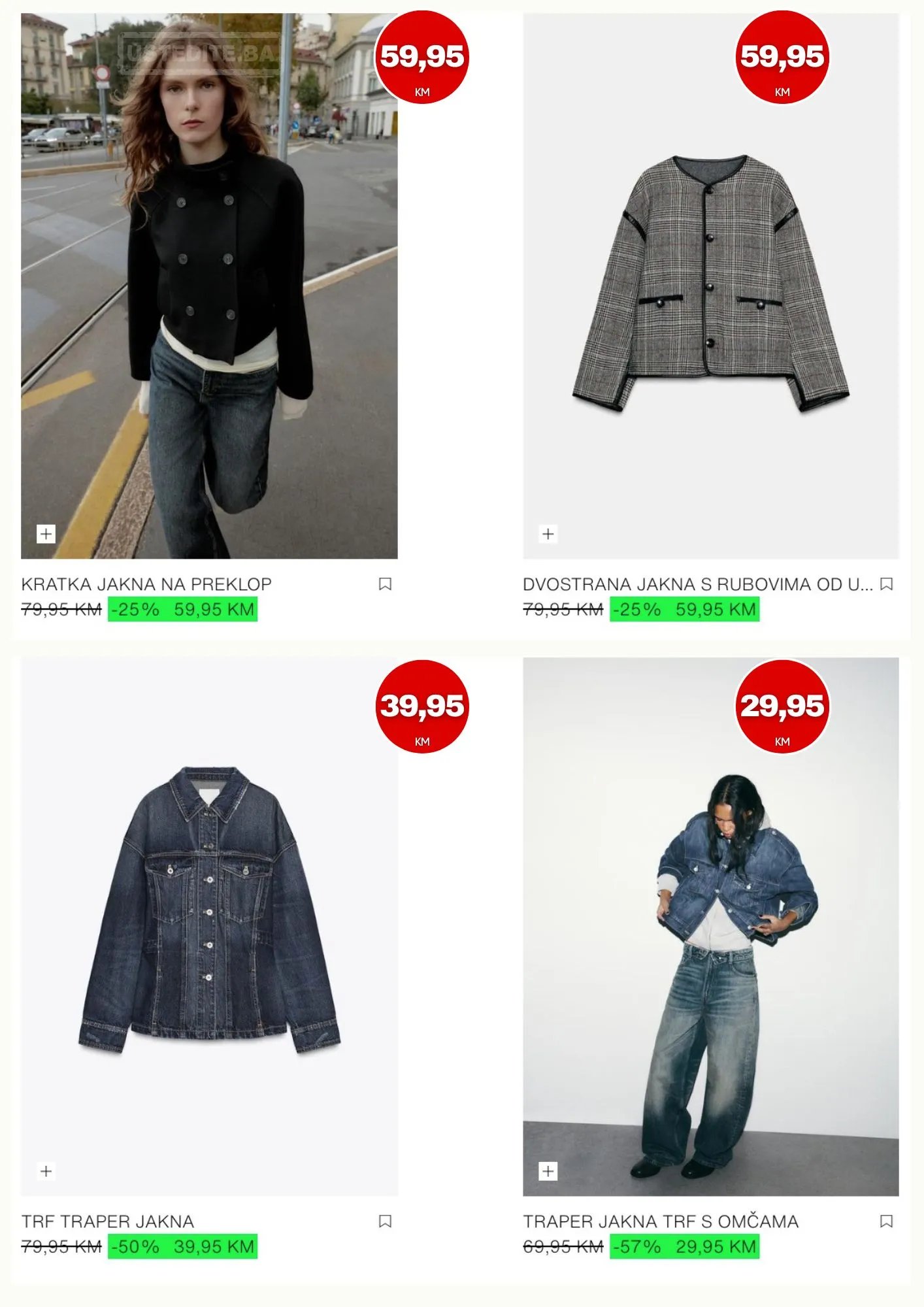 Zara SNIŽENJE do 71%