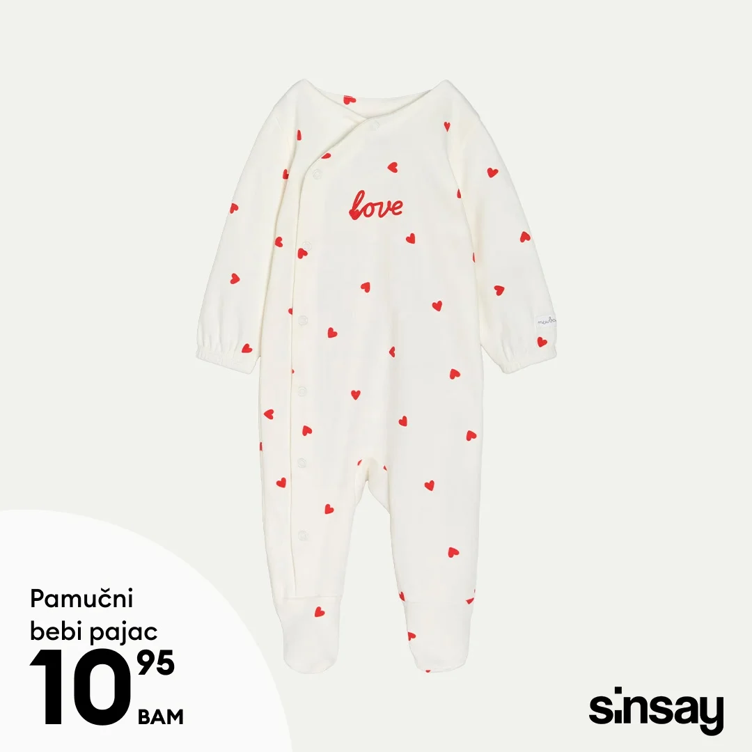 Sinsay odjeća za bebe - januar 2026.