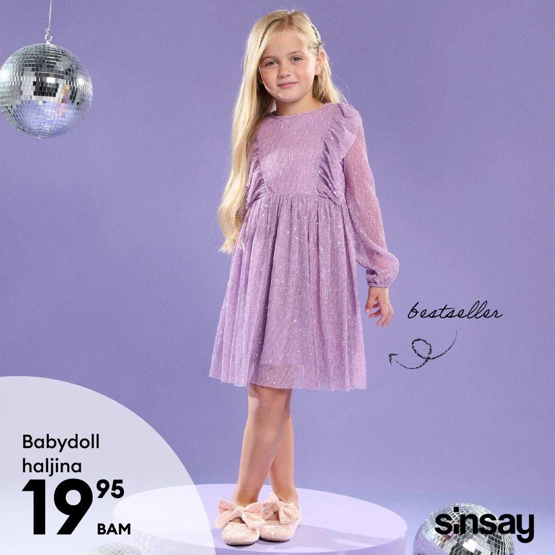 Sinsay akcija: PARTY kolekcija januar 2026.