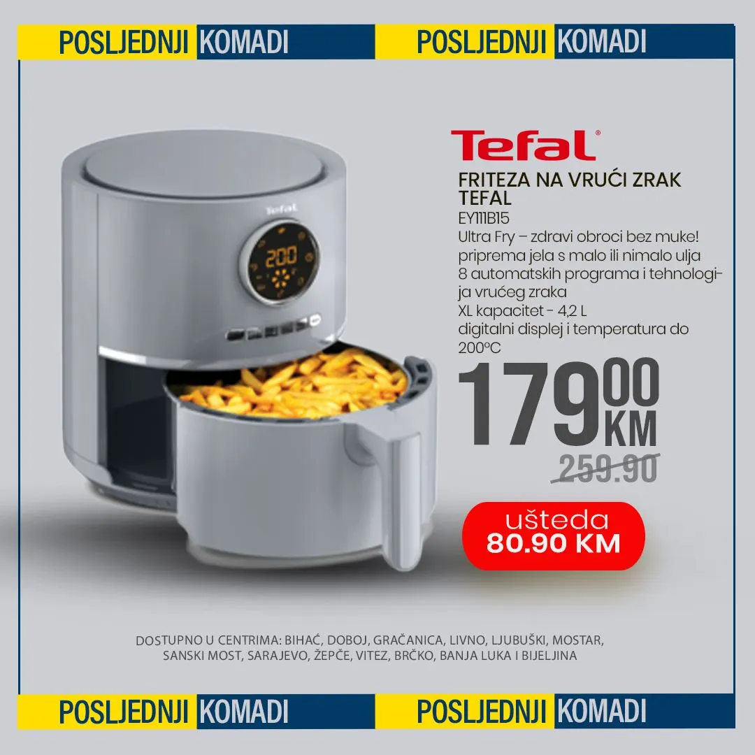 Fis akcija POSLJEDNJI KOMADI januar/februar 2026.