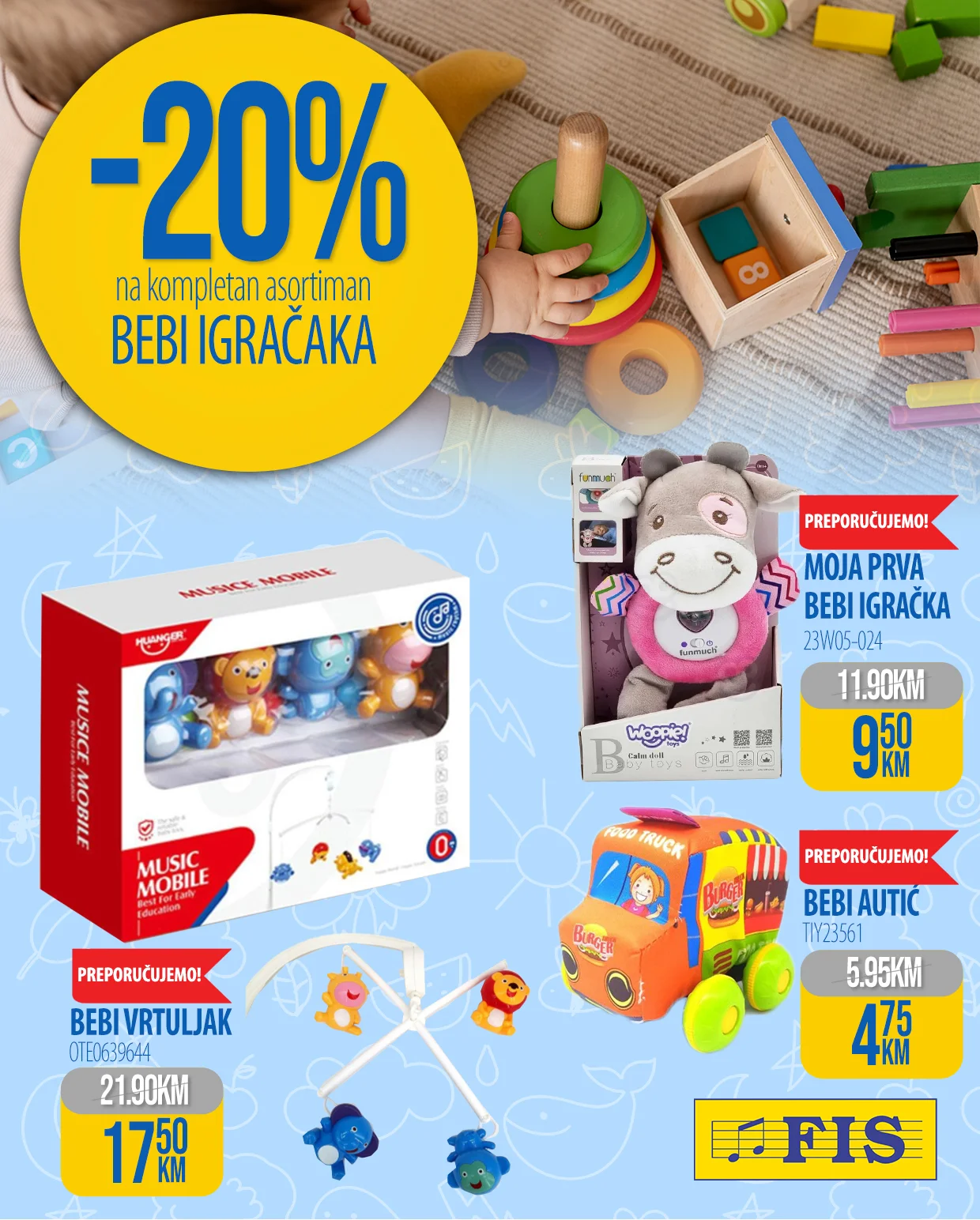 Fis akcija BEBI OPREMA 23-26.1.2026.