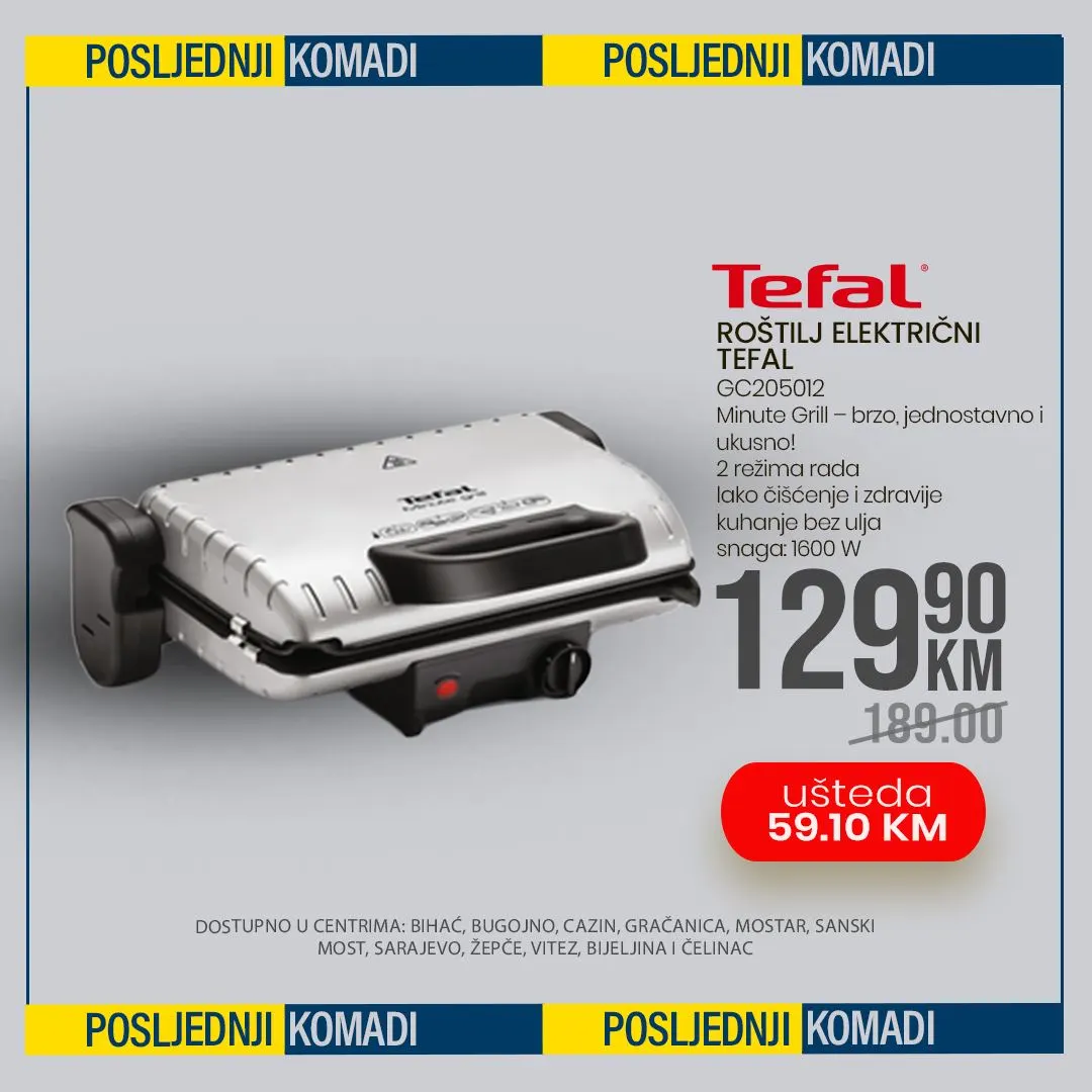 Fis akcija POSLJEDNJI KOMADI januar/februar 2026.